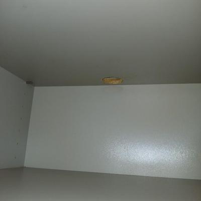 Six shelf tall closet organizer / deep shelf bookshelf