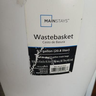 Office & Desk Organization Lot – Baskets, Binders, Clock, Supplies