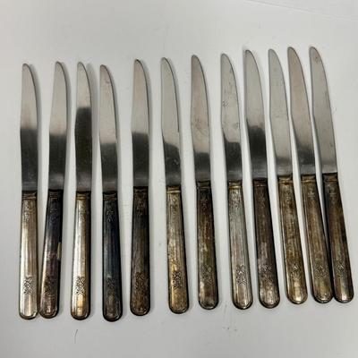 Sale Photo Thumbnail #141: They are tarnished, but otherwise in good condition.