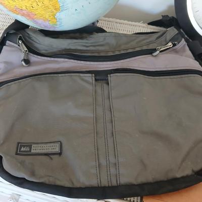 Teacher or Student Supply Lot – Globe, Clock, Bag, and More