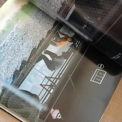 Mid-Century Side Table, Wood Lamp & Metal Magazine Rack Lot