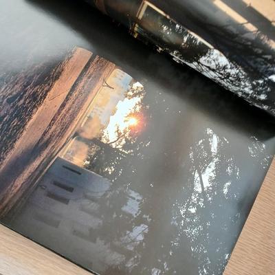 Mid-Century Side Table, Wood Lamp & Metal Magazine Rack Lot