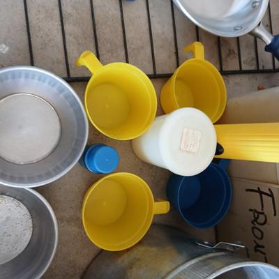 Camp Kitchen Cookware & Utensil Lot