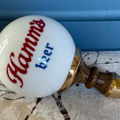 HAMM'S beer tap handle