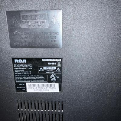RCA 39” LED LCD TV