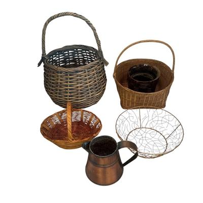 Assortment of baskets