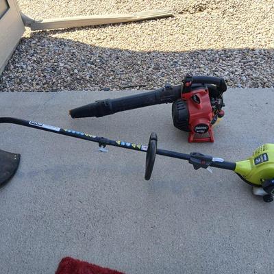 Gas Yard Tools – Blower & Weed Eater (For Parts or Repair)