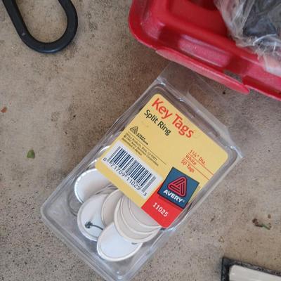 Automotive Utility & Accessory Lot - road side emergency kit - USA Window flag and more