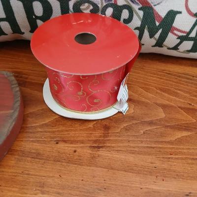 Rustic Christmas Tree Décor, throw pillows and more