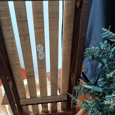 Rustic Snowman made from plastic pumpkins & Woodland Christmas Décor Lot