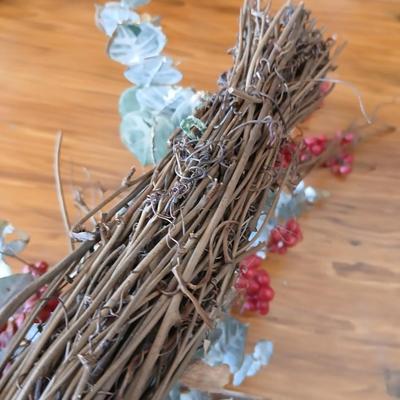 Rustic Holiday Moose Trio with Garland and Accents
