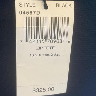 Tumi Zip Tote with tags