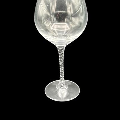 14” liquor decanter and assortment of glasses