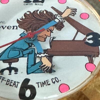 1970's Off Beat Time / Beethoven watch