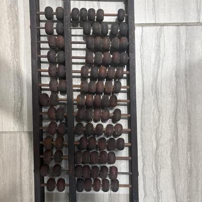 Antique Chinese Abacus