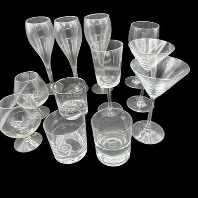 Assortment of glasses