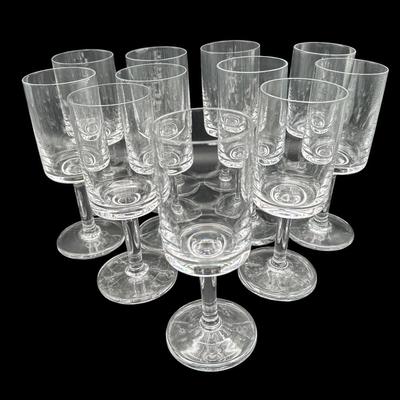 11 Dansk modern wine glasses