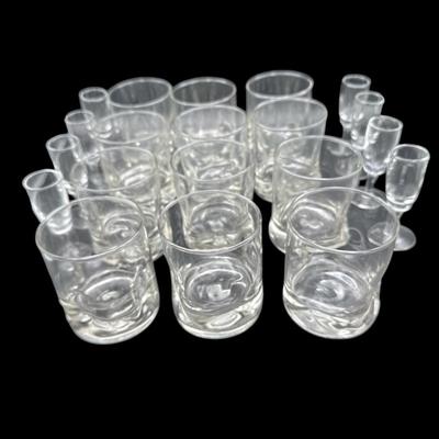 12 glasses 8 cordials