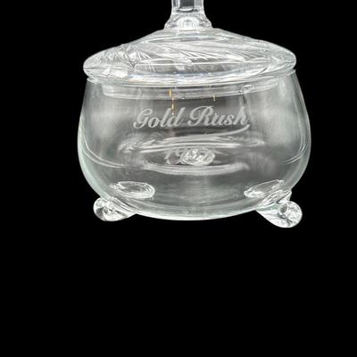 Assortment of 3 glass containers