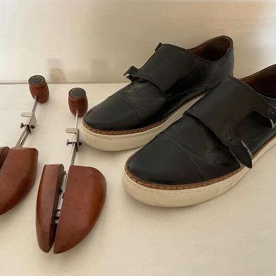 Forsheim Leather Shoes with stretchers, size 10