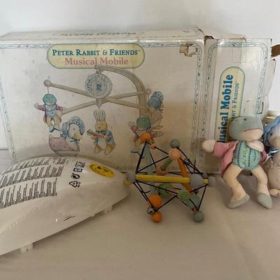 Vintage Musical Mobile and room light