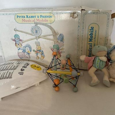 Vintage Musical Mobile and room light