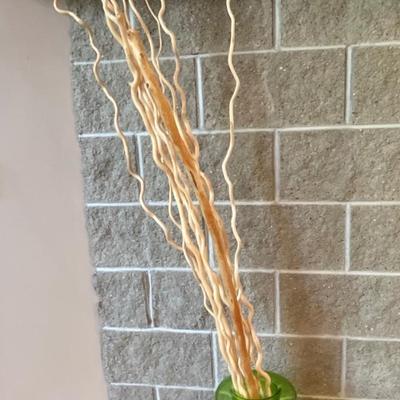 Glass Green Vase