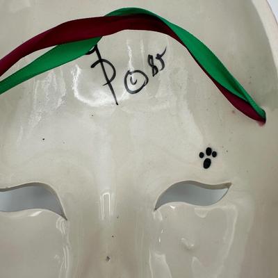 Vintage Mardi Gras Face Mask Wall Hanging