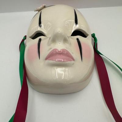Vintage Mardi Gras Face Mask Wall Hanging