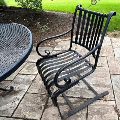 Wrought Iron Patio Set