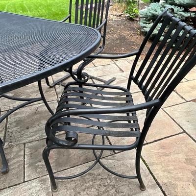 Wrought Iron Patio Set
