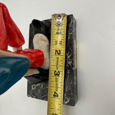 Vintage Fontanini Depose Clown Figurine on Marble Base
