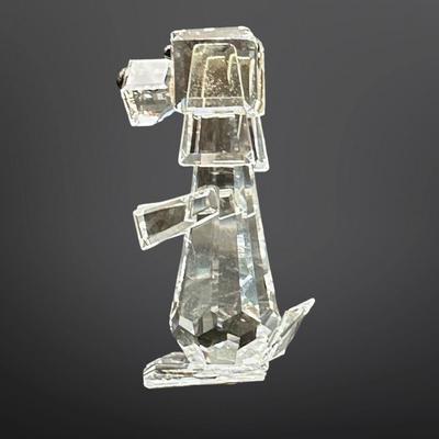 Swarovski Crystal Dog Figurine