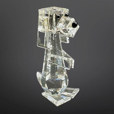 Swarovski Crystal Dog Figurine