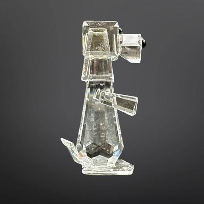 Swarovski Crystal Dog Figurine