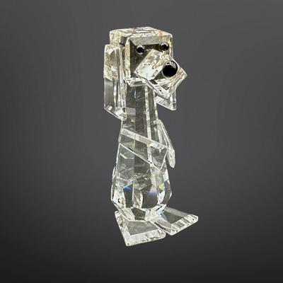 Swarovski Crystal Dog Figurine
