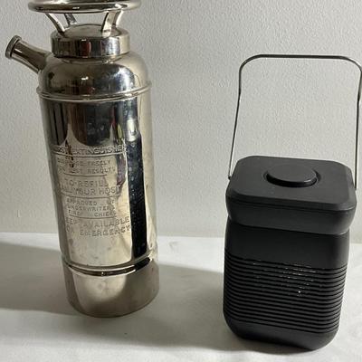 Thirst Extinguisher, lantern, sunglasses