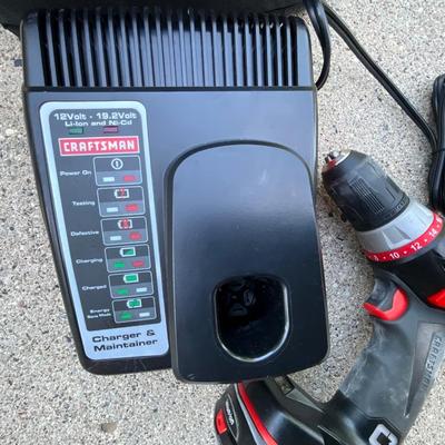 Craftsman Drill with charger/bag