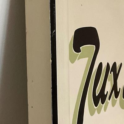 Tux Shop Wooden Sign