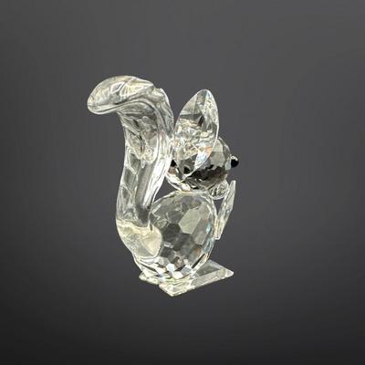 Swarovski Crystal Squirrel Figurine