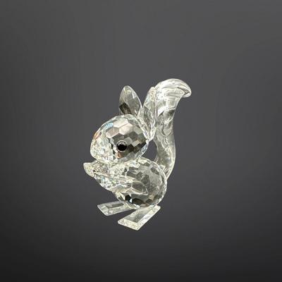 Swarovski Crystal Squirrel Figurine