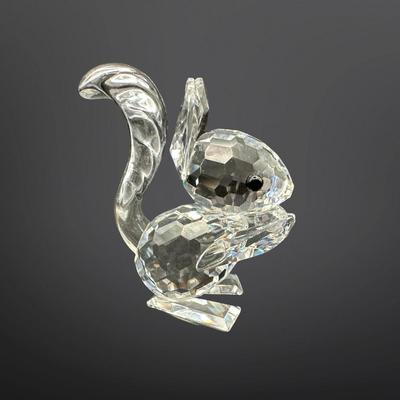 Swarovski Crystal Squirrel Figurine