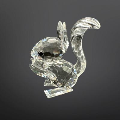 Swarovski Crystal Squirrel Figurine