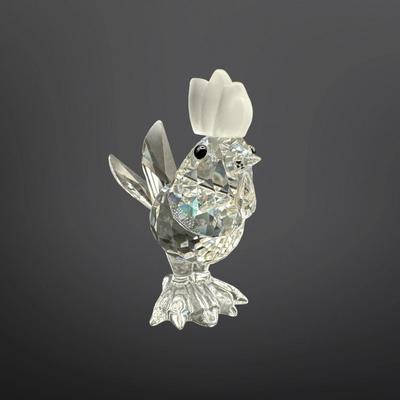 Swarovski Crystal Rooster Figurine
