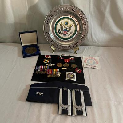 U.S.A.F. Medals, Service Medallion & More (LR-MG)