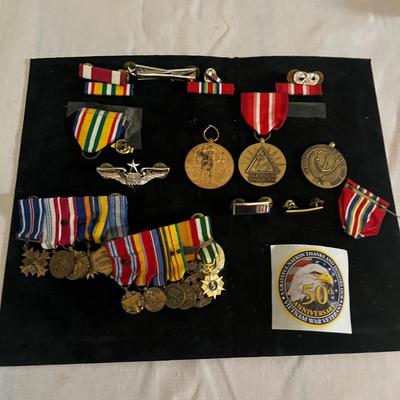 U.S.A.F. Medals, Service Medallion & More (LR-MG)