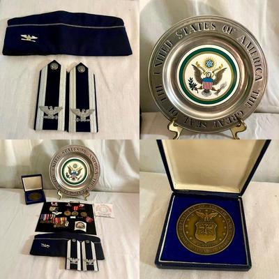 U.S.A.F. Medals, Service Medallion & More (LR-MG)