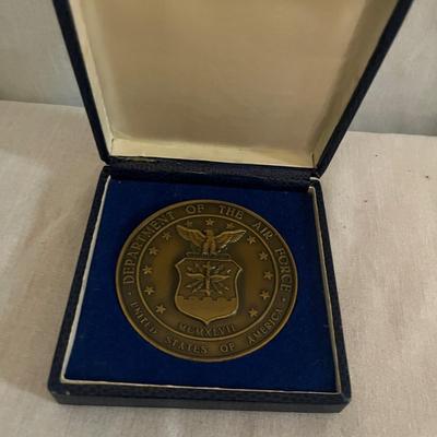 U.S.A.F. Medals, Service Medallion & More (LR-MG)
