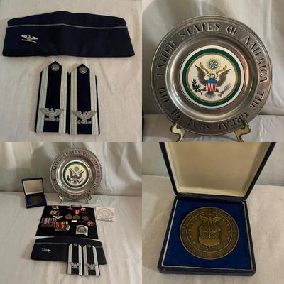 U.S.A.F. Medals, Service Medallion & More (LR-MG)