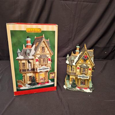 Ceramic Christmas Houses, Lights & More (GB2-JS)
